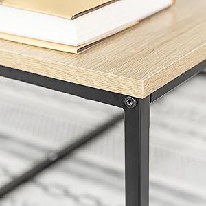 SoBuy Set Of 2 Industrial Style Side Tables End Tables Nesting Tables Coffee Table, FBT108-N 19 FBT108-N