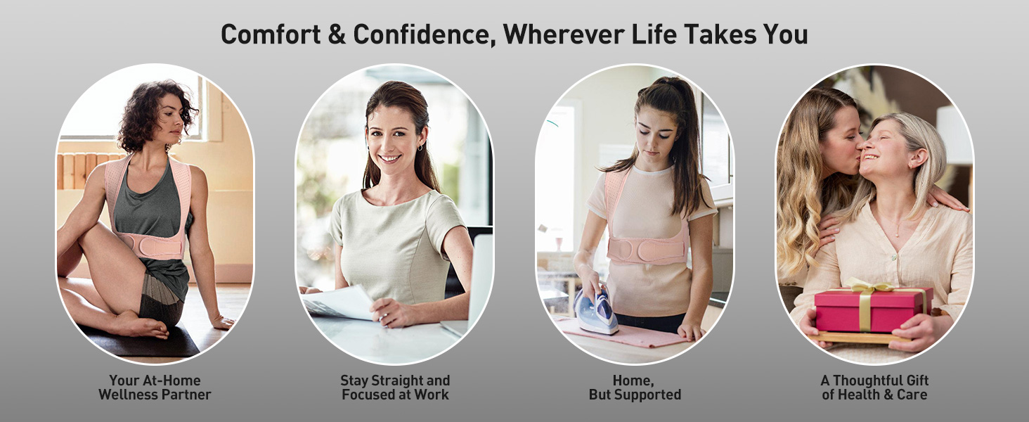 corrector de postura para mujer