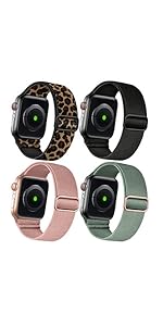 4pack stretchy women iWatch bands