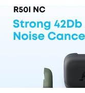 soundcore R50I Nc By Anker Noise Cancelling In Ear Earbuds,Powerful Bass,45H Playtime,2-In-1 Case...