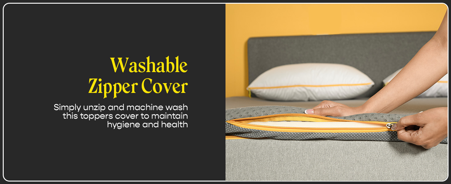 SleepyCat Luxe Memory Foam Soft Mattress Topper Motion Isolation 1