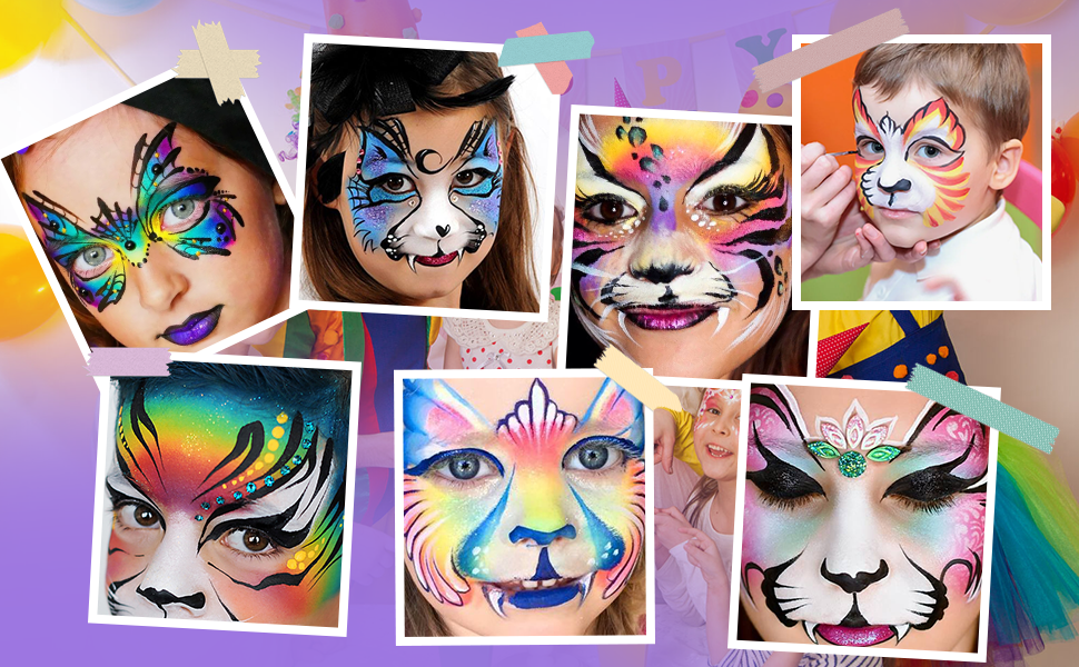 washable face paint