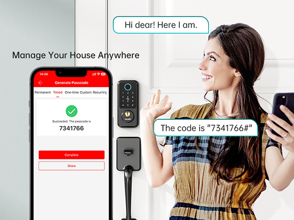 unlock the door anywhere