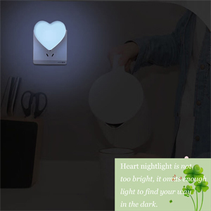 blue heart night light for home bedroom bathroom kitchen hallway 