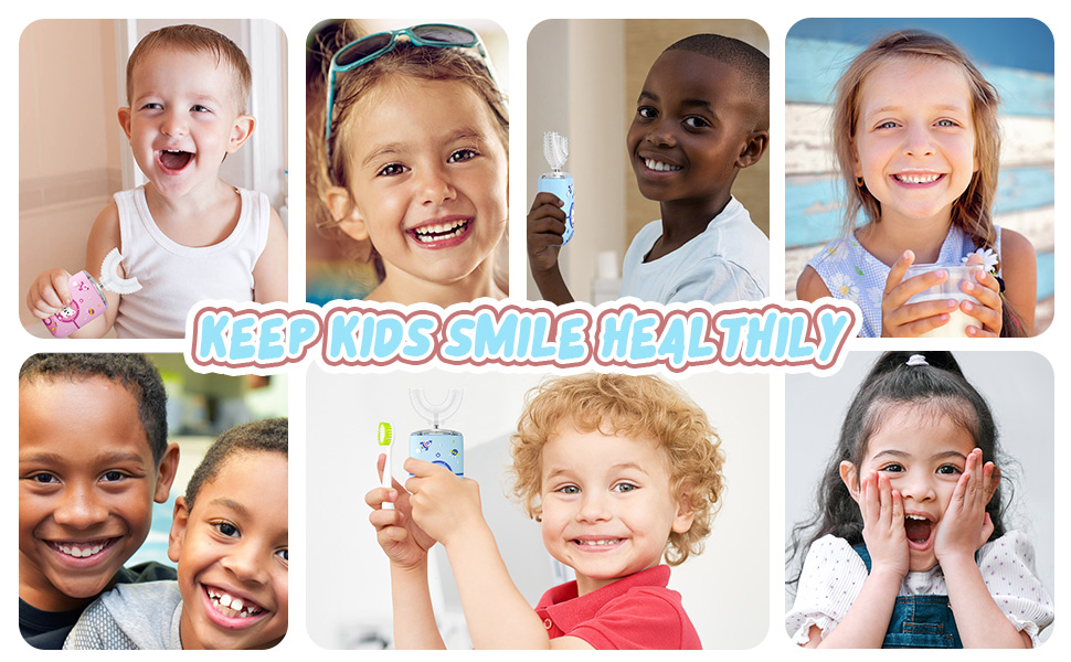 u shape toothbrush for kids