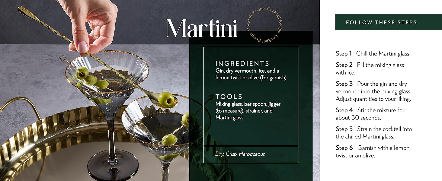 Barillio - Mixology Mastered by You - Martini Cocktail Recipe