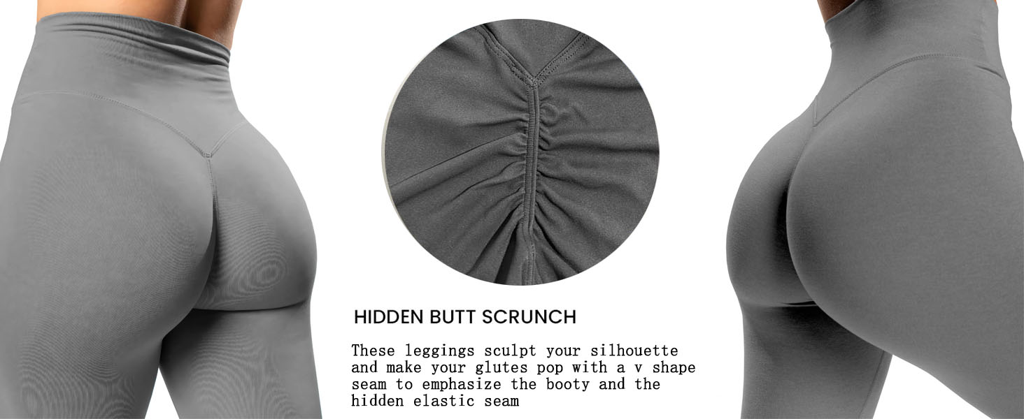 Hidden scrunch booty leggings