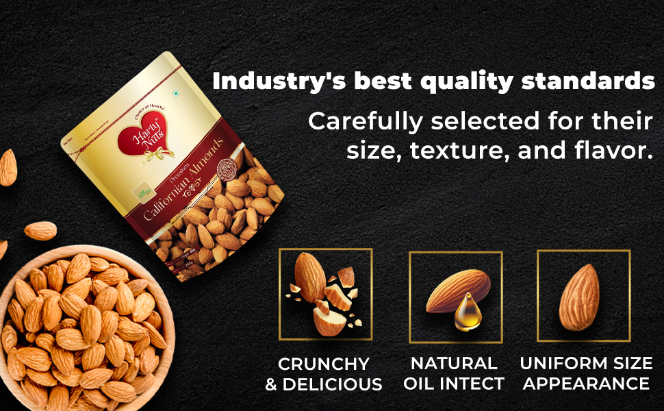 Harty Nuts Premium Californian Almonds SPN-MX9E8