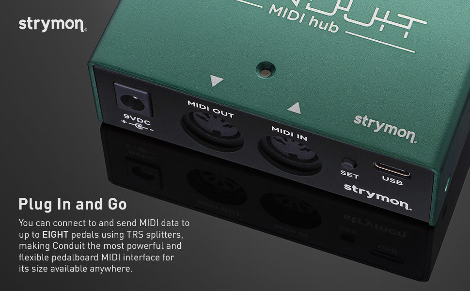 DTM・DAW Strymon CONDUIT MIDI hub Strymon Conduit MIDI Hub | Sweetwater