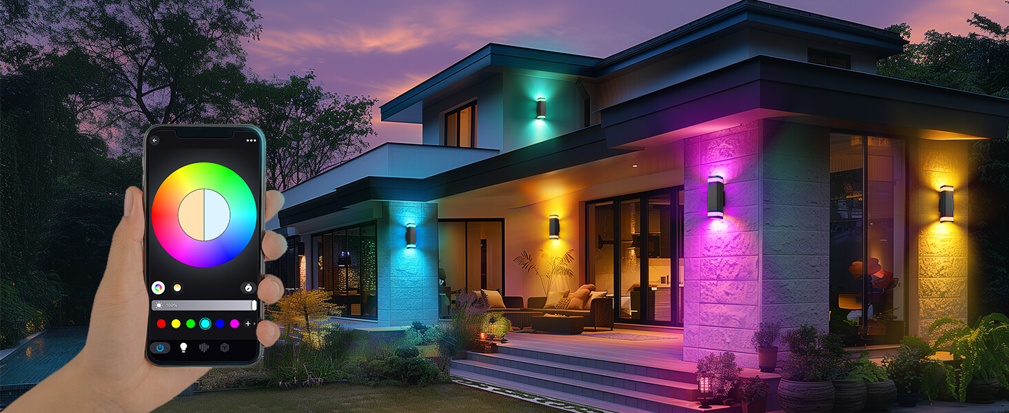 smart porch lights outdoor alexa