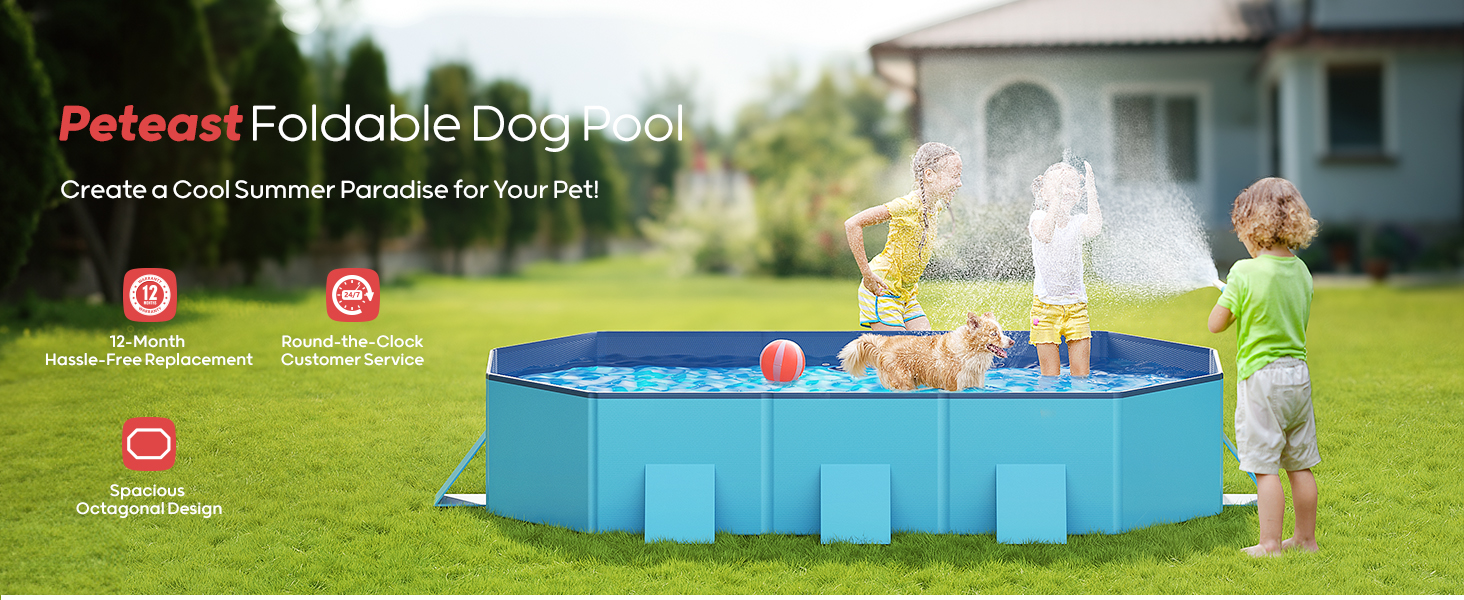 large dog pools for outside