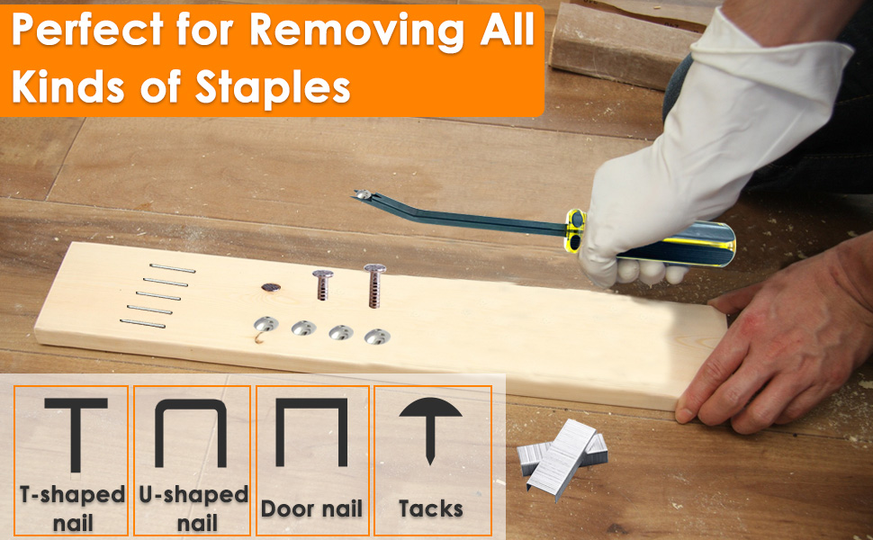 VERCCA Upholstery Staple Remover, Staple Puller, Upholstery Tools