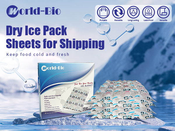 Dry Ice Pack Sheets for Shipping Keep food cold and fresh