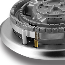 Plaque De Cuisson à Gaz 4 Foyers, Encastrable, Gaz Naturel/Propane, Acier Inoxydable, 8000W Thermomate GHSS604 16 table de cuisson à gaz