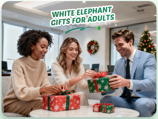 white elephant gifts for adults