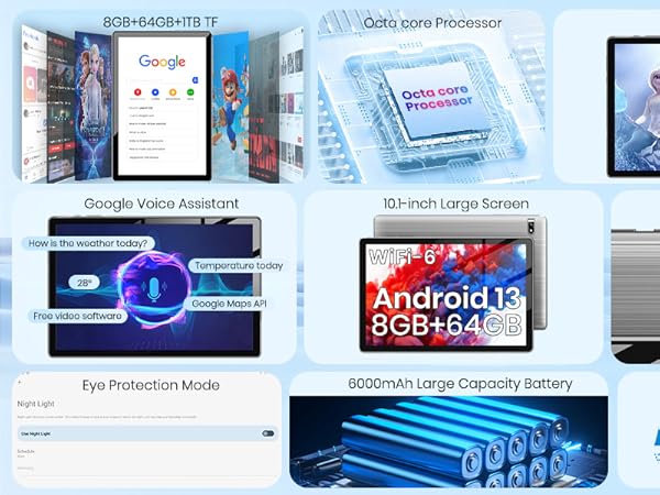 Amazon.com : Android 13 Tablet 10.1