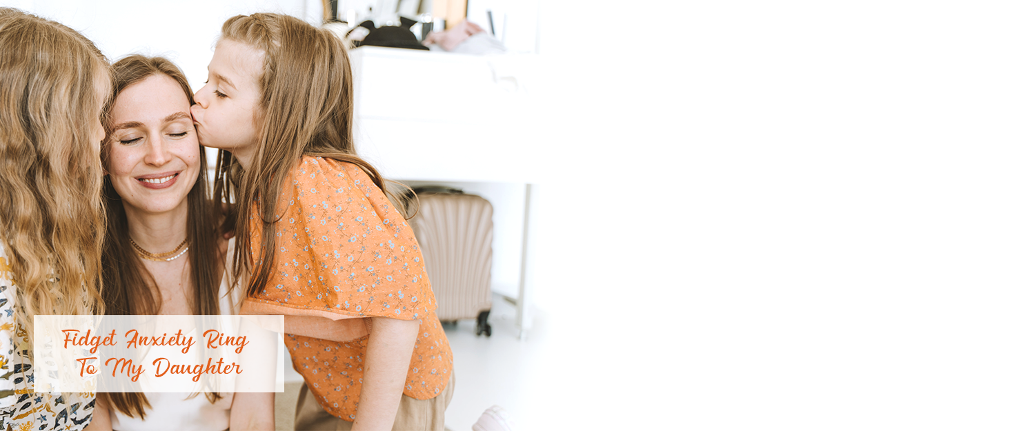 Fidget Ring for Anxiety Women