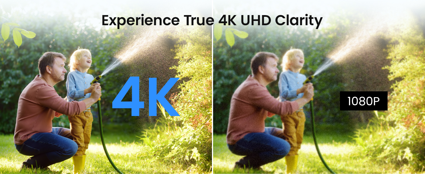 Experience True 4K UHD Clarity