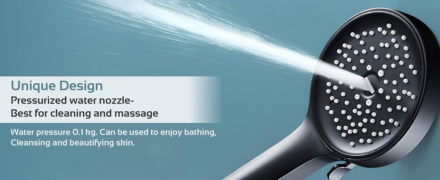 hand shower without hose pipe