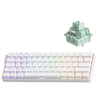 MONSGEEK FUN60 Ultra ホワイト MONSGEEK FUN60 Ultra Rapid Trigger Gaming Keyboard 8k