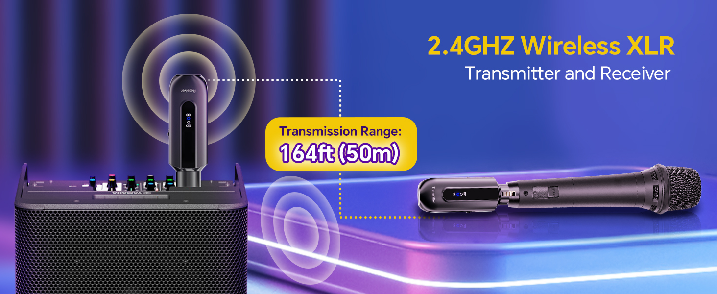 xlr wireless transmitter and receiver