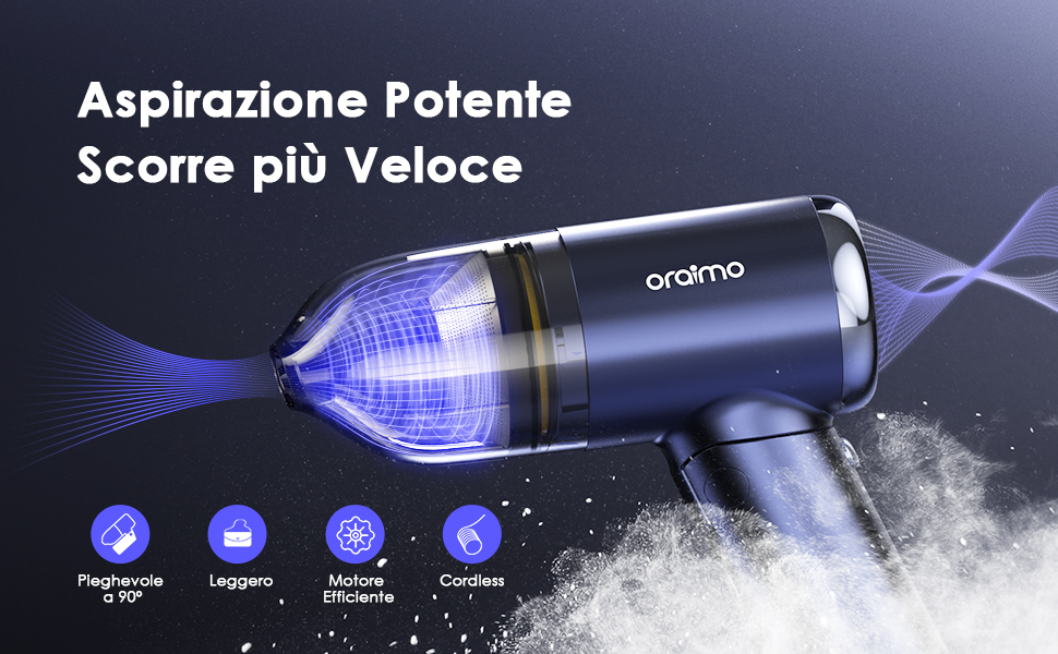 aspirapolvere portatile
