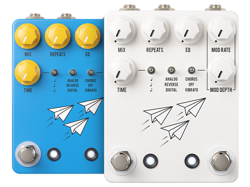 Amazon.com: JHS Pedals Flight Delay Pedal, Blue