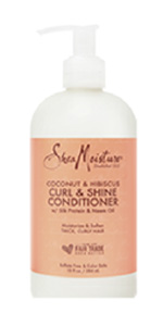 SheaMoisture Coconut & Hibiscus Curl & Shine Conditioner 13 oz