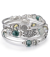 Jadegrünes Armbändchen