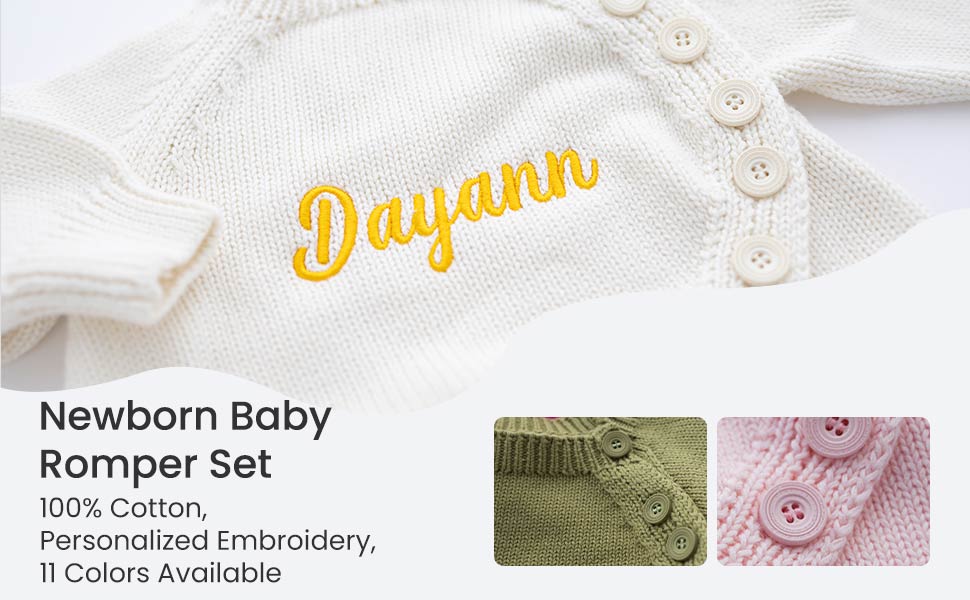 Newborn Baby Romper Set