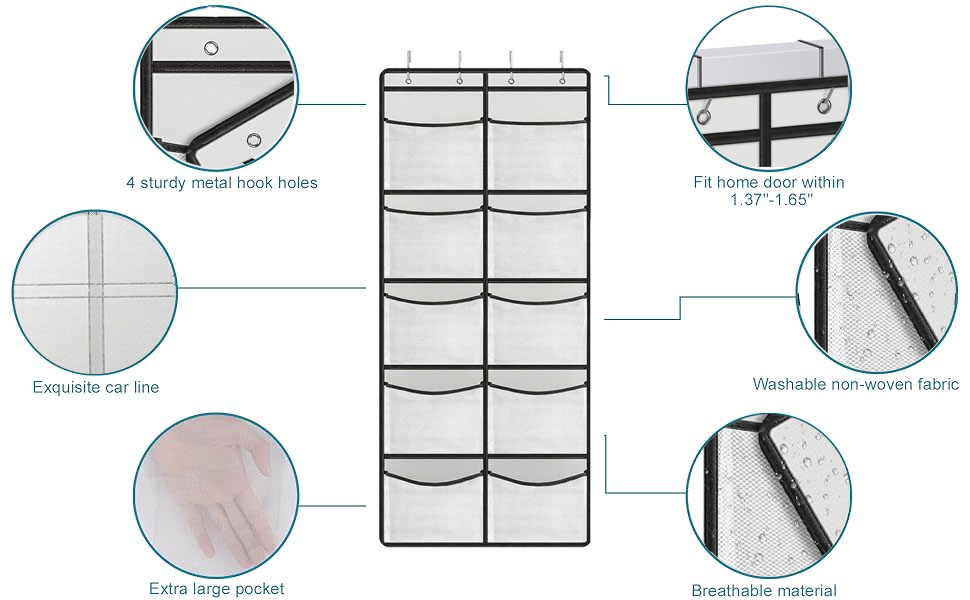 over door storage organiser