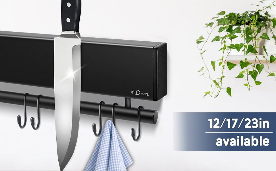 17 inch magnetic knife holder for wall
