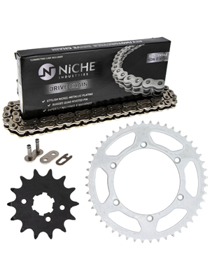 RIページ Amazon.com: NICHE Drive Sprocket Chain Combo for Kawasaki