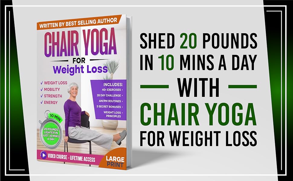 Chair yoga book