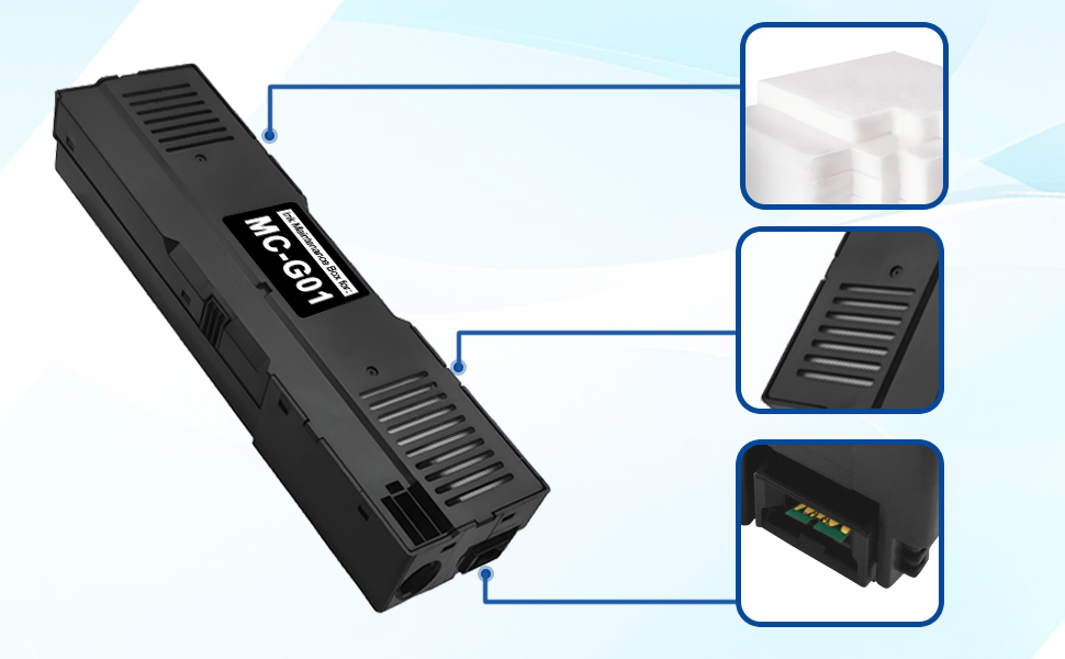 Amazon.com: KSUMEI MC-G01 Maintenance Cartridge Tank MCG01