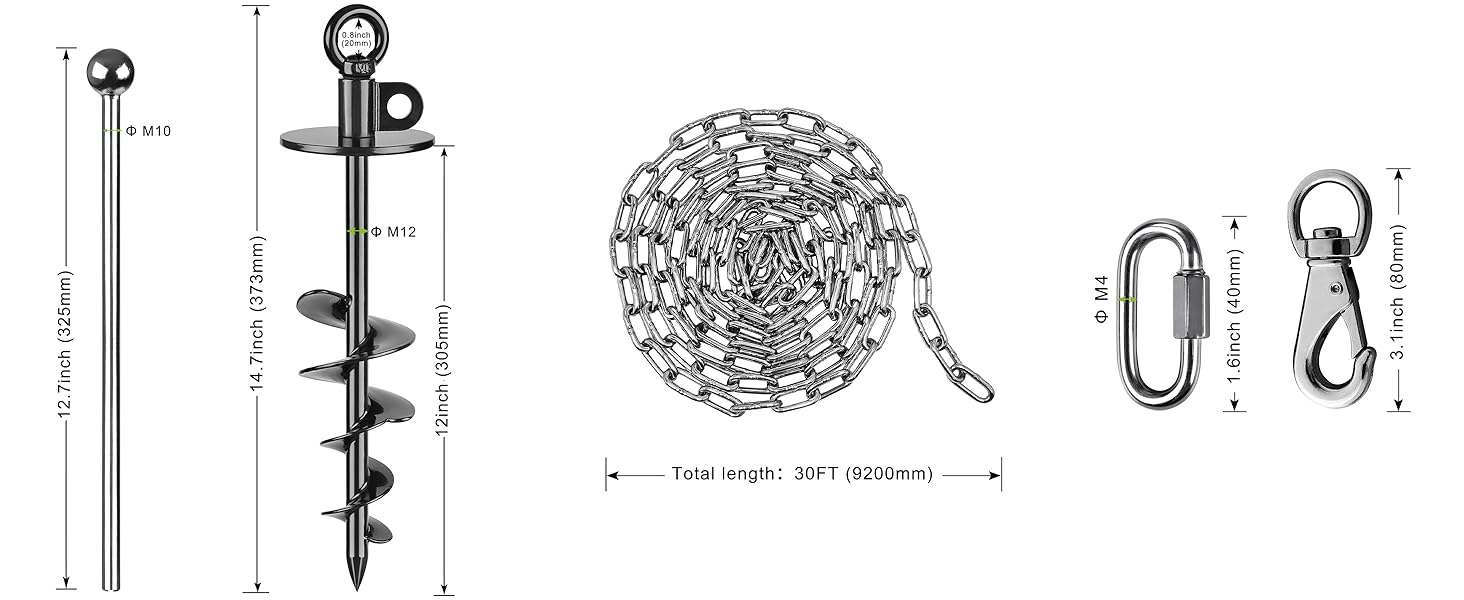 bodenanker zum eindrehen