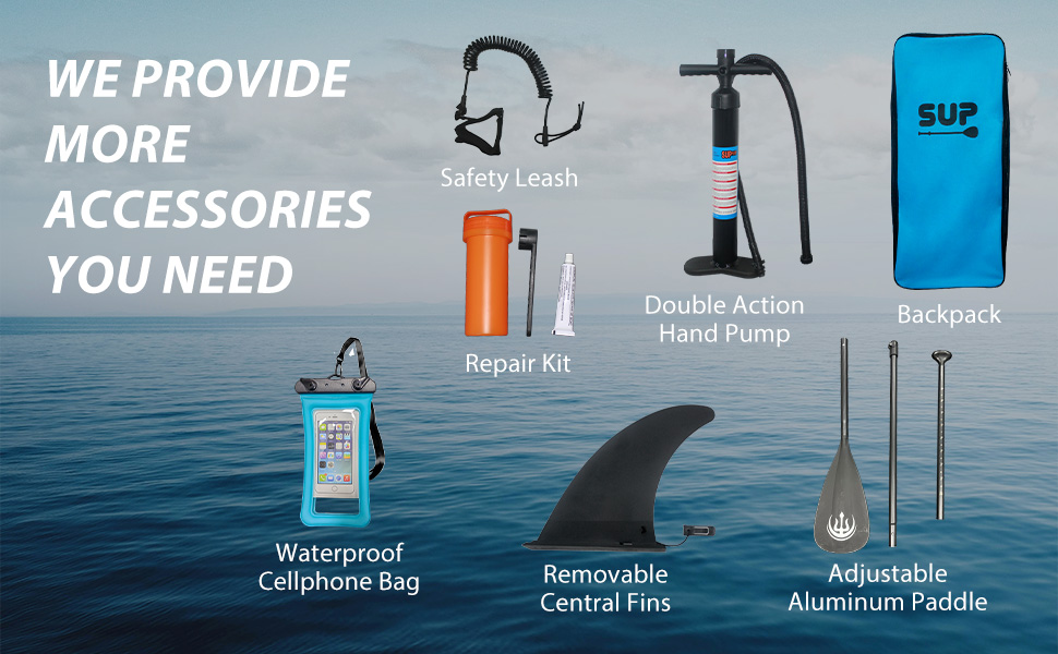 Inflatable paddle board