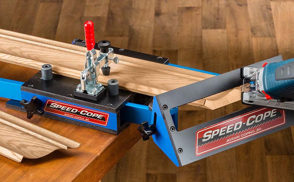 Rockler SpeedCope Crown Molding Jig Requires Power Jig