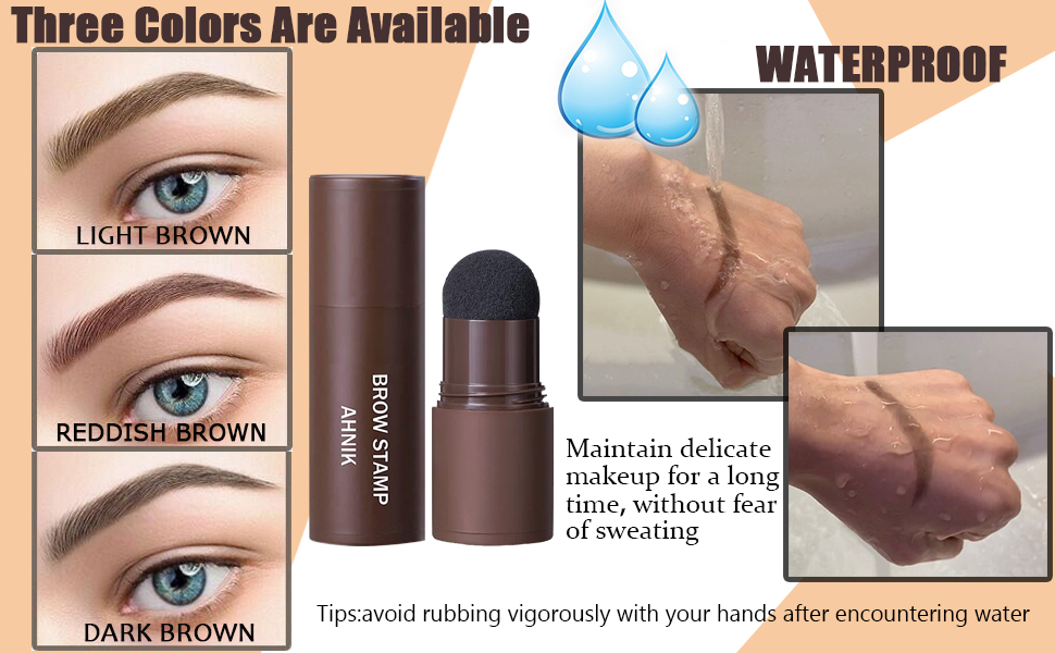 eyebrow stramp stencil kit