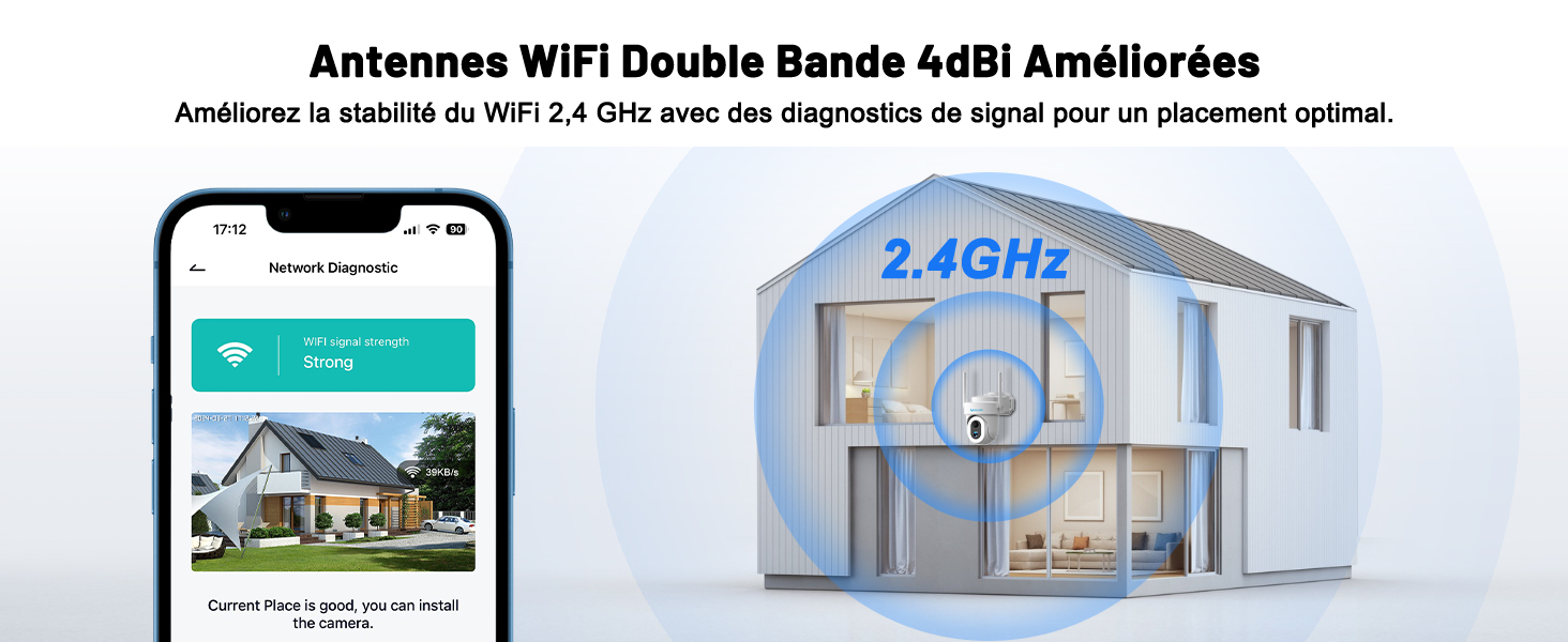 camera solaire exterieur wifi sans fil