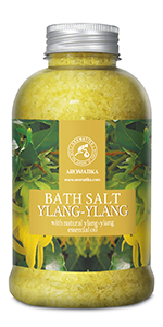 Bath Salts Vanille Yellow Relax Bath Salts Relaxing Bath Salts for Relaxation Bath Salts for Women