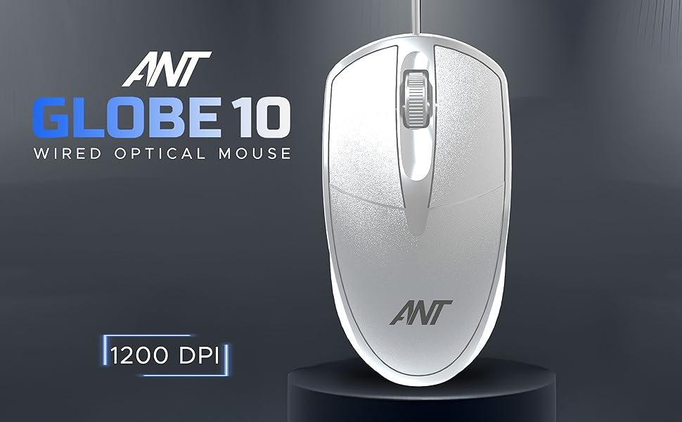 Ant Globe 10 White