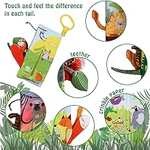 teething toys elephant baby books toddler toys crinkle books soft cloth books girls boys car toy 