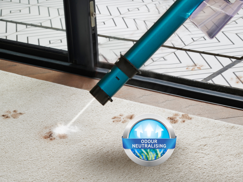 Vax Smartwash PetDesign Carpet Cleaner Kills 99 of Bacteria Pretreatment Wand CDCWSWXP