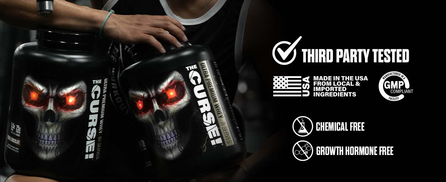The Curse, JNX Sports, Whey Protein, Creatine, Beta Alanine, Whey Protein, Isolate, Supplement