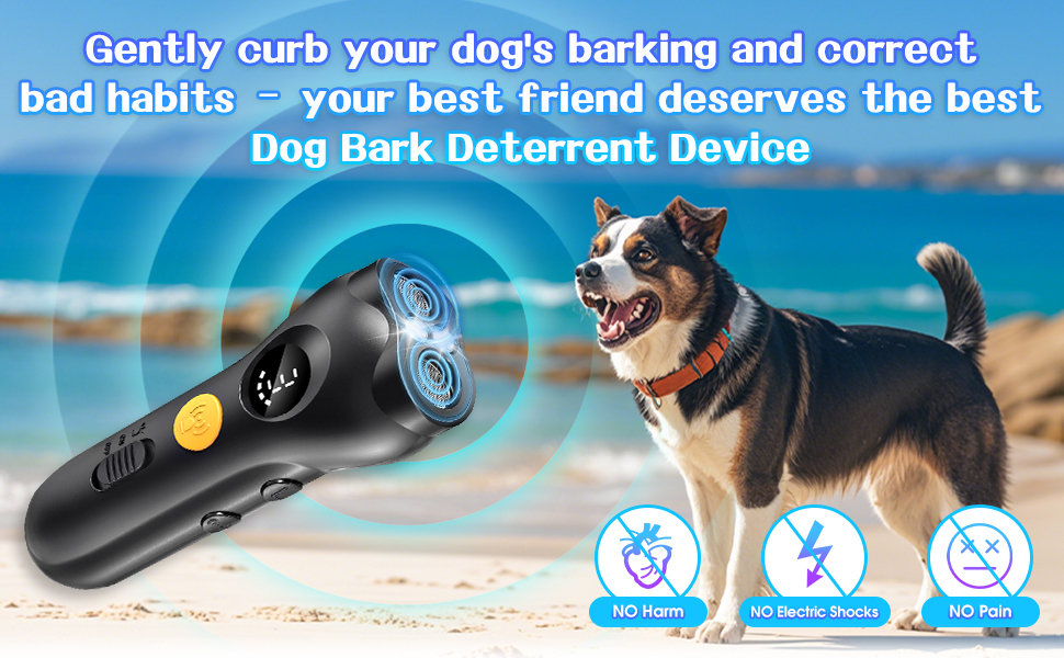 Dog Bark Deterrent Device