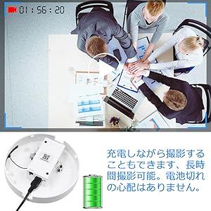 Amazon.co.jp: ZTCUIK 小型カメラ 隠しカメラ 小型監視カメラ