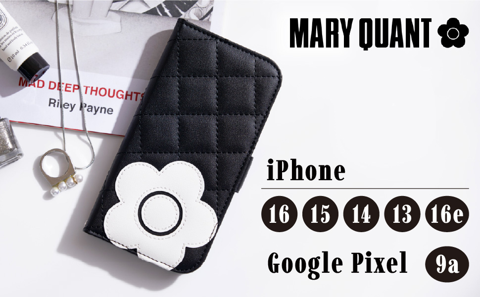 Amazon.co.jp: MARY QUANT マリークワント iPhone 16 用