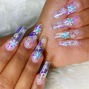 snowflake glitter