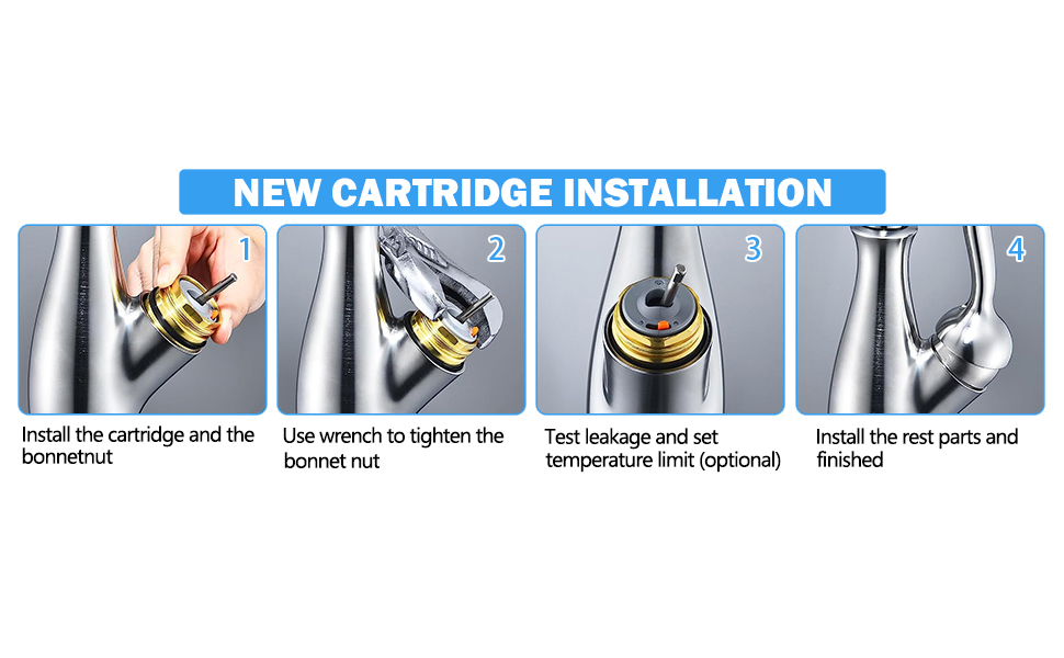 RP50587 Shower Cartridge Replacement for Delta DST Single Handle